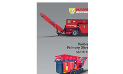 HAMMEL - Model VB 450 - Primary Shredder Brochure