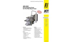 JCT - Model JES-360 - Gas Sampling Probe for Pre-Filter Back Flush - DatasheetD:\Shriprakash\Jason Barker\SF
