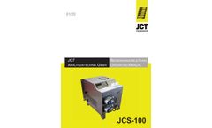 JCT - Model JCS-100 - Sample Gas Cooler - Manual