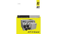 JCT - Model JCT-3 Grand - Sample Gas Compressor Cooler - Manual