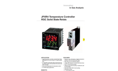 JPXR4 Temperature Controller RGC Solid State Relays Datasheet