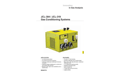 JCL-304 / JCL-319 Gas Conditioning Systems Datasheet