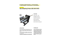 JES-301E1SVZ Gas Sampling Probe Datasheet
