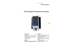 HTI-16 Integral Temperature Controller - Datasheet
