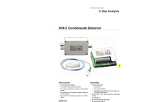 JCT - Model KW-2 - Condensate Detector - Datasheet
