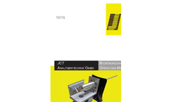 JCT - Model JES-301E1SVZ - Gas Sampling Probe - Manual