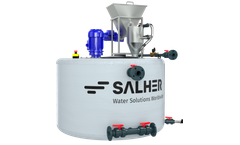 Salher Automatic unit for polyelectrolyte preparation - UAP - Datasheet