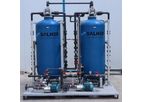 SALHER - Model PUR-FF-CA - Compact Water Purification Plants through Filtration with Active Carbon