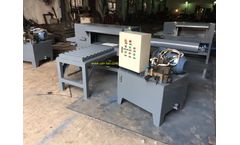 Model HBC-045 - Hydraulic Lead Acid Battery Cutter Machine