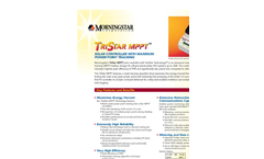 MPPT Specifications Sheet