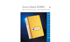 Sunny Island Inverter Specifications Sheet
