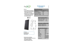 DMSOLAR - Model DM 77w CdTe - Solar Module Brochure