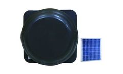 Model 12.6w - Solar Panel - Premium Attic Fan