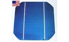 Dmsolar - Model DMS-125M-280 - 5 Inch Monocrystalline Solar Cell