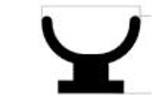 Dynex - Model 4236BLK200 - PVC Backing Seals