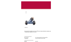 Model GD 1 V(G) (PP) - Flow Assembly Brochure