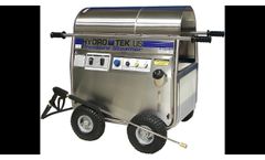 Hydro Tek HD Series Compact Portable Hot Water Electric Pressure Washer/ Steamer - Video