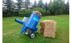 Tomasser - Model RK15 - Shredder for Loose Straw and Small Cubes