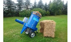 Tomasser - Model RK7 - Shredder for Loose Straw and Small Straw Cubes