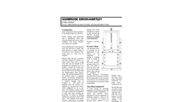 Wall Mounted Sluice /Slide Gate Brochure