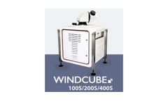 WindCube - Model 100S/200S/400S - 3D Wind Doppler LiDAR