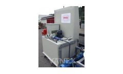 VANEX - Sludge Dewatering Line On Framed Structure