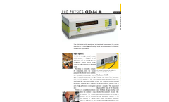 ECO PHYSICS CLD 84 M Single Channel Nitrogen Oxide Analyze - Brochure
