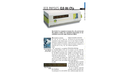 ECO PHYSICS CLD 86 CYp Nitrogen Oxide Analyzer - Brochure