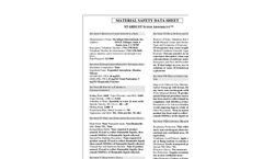 Absorbents-Loose - Stardust Matarial Data Sheet Brochure