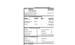 Absorbents-Loose - Optisorb Matarial Data Sheet Brochure