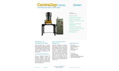 Liquid-Solid Separator Centrifuge Information - Brochure