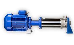 DP Pumps - Model DPH(S)I - Horizontal Multi-Stage Centrifugal Pump