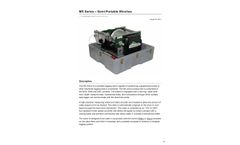 Mount Sopris - Model MX Series - Semi-Portable Winches - Datasheet