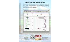 Mount Sopris - Model QL40-DEN - Compensated Dual Density & Caliper Probe - Brochure