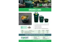EcoSafe - Organics Bins and Cart - Brochure