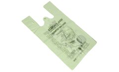 EcoSafe - Model TB1920-10 - Compostable Checkout Bag - Standard Size - Extra Strong