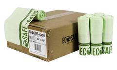 EcoSafe - Model HB2432-6 - 24×32 Inch Compostable Bag / Liner