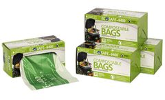EcoSafe - Model RP1617-6 - 16×17 Inch Compostable Bags for Food Waste - Small