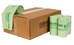 EcoSafe - Model HB8270-12 - 82×70 Inch Compostable Bag / Liner