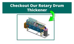 Rotary Drum Thickeners - Sludge Treatment - Charter Machine Company - Video