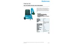 Nederman - Model FilterCart W3 - Mobile Filter Unit - Brochure