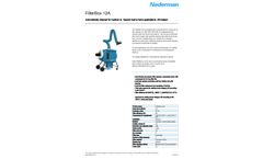 Nederman - Model FilterBox 12A - Modular Portable Welding Fume and Dust - Brochure