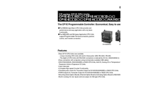 Omron - Model CJ2H series - Programmable Logic Controllers - Brochure