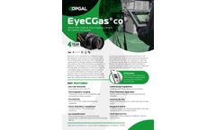 OPGAL - Model EYECGAS CO2 - Hand-held Optical Gas Imaging Camera for Carbon Dioxide   - Brochure