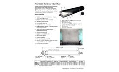 Alita - Model ST - Silicone Membrane Diffuser Tubes - Brochure