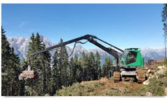 Neuson Forest - Model 243 HV / HVT - Compact Tracked Harvester for Final Felling