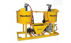 ChemGrout - Model CG-500 Series - High Pressure Double Acting Plunger Grout Pumps