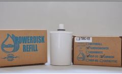 CuZn - Model TSRC - Replacement Filters for The TurboShower, Shower Water Filter