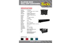 Sludge Box Roll-Off Container - Datasheet