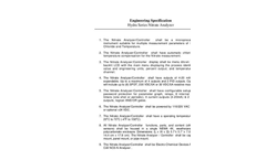 HYDRA Nitrate Analyzer Engineering Specification Brochure